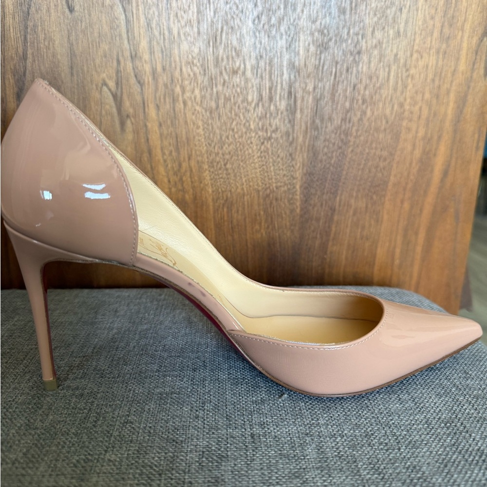 NWOT Christian Louboutin Nude Irizia 100mm Pointed Toe Pump - Picture 5 of 10